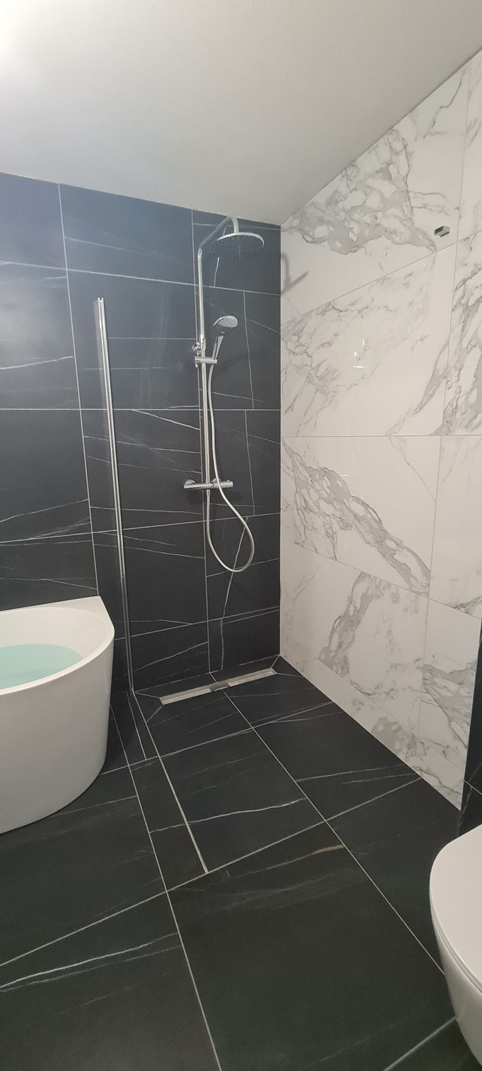 BTK Tegelzetters Venlo - renovatie badkamer te Herten