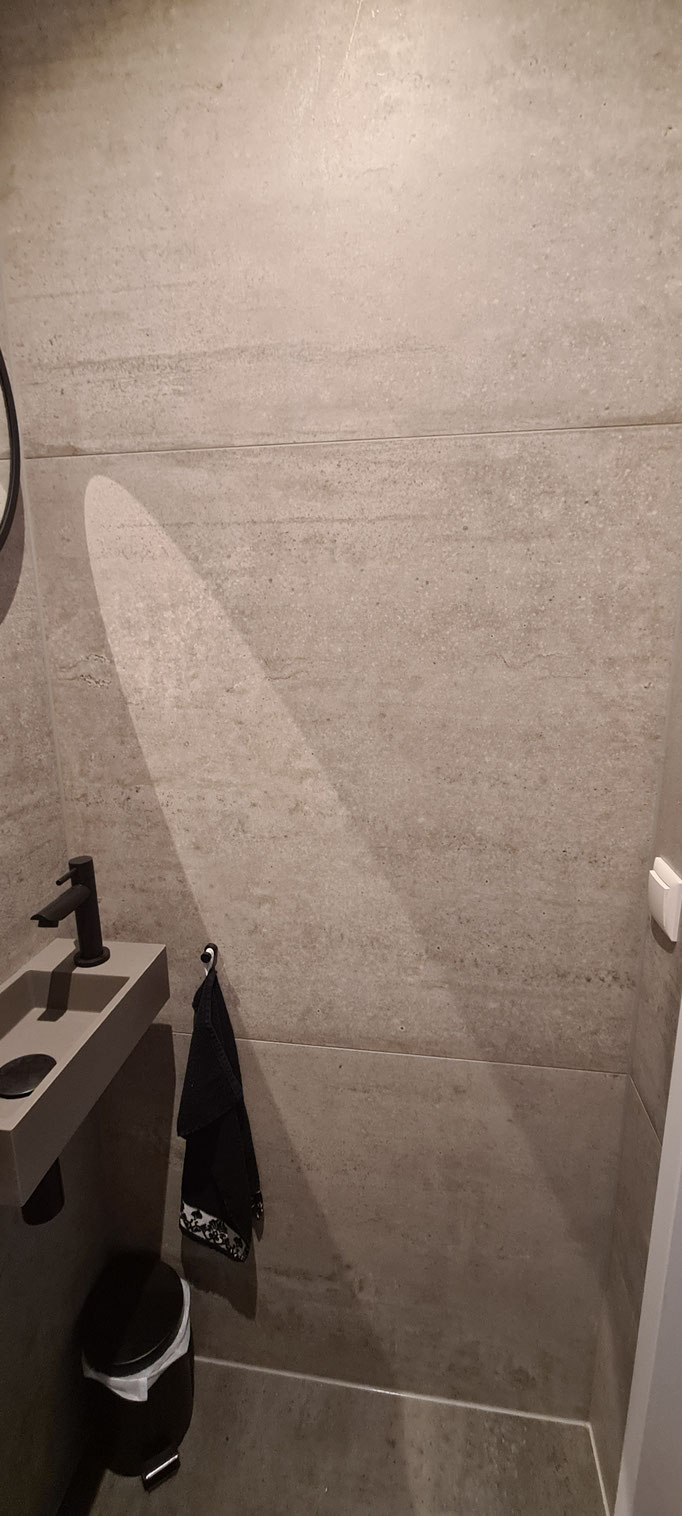 BTK Tegelzetters Venlo - toilet renovatie te Roermond