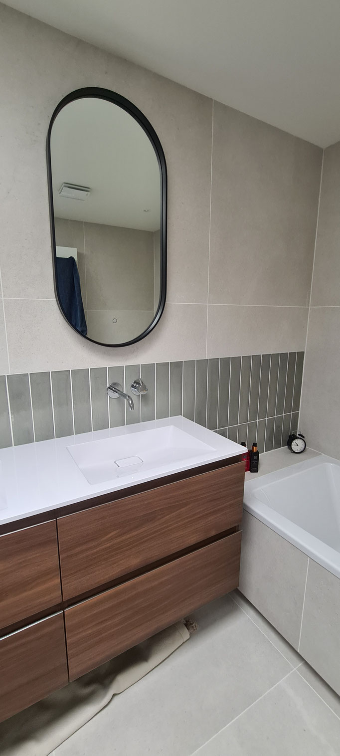 BTK Tegelzetters Venlo - nieuwe badkamer te Roermond