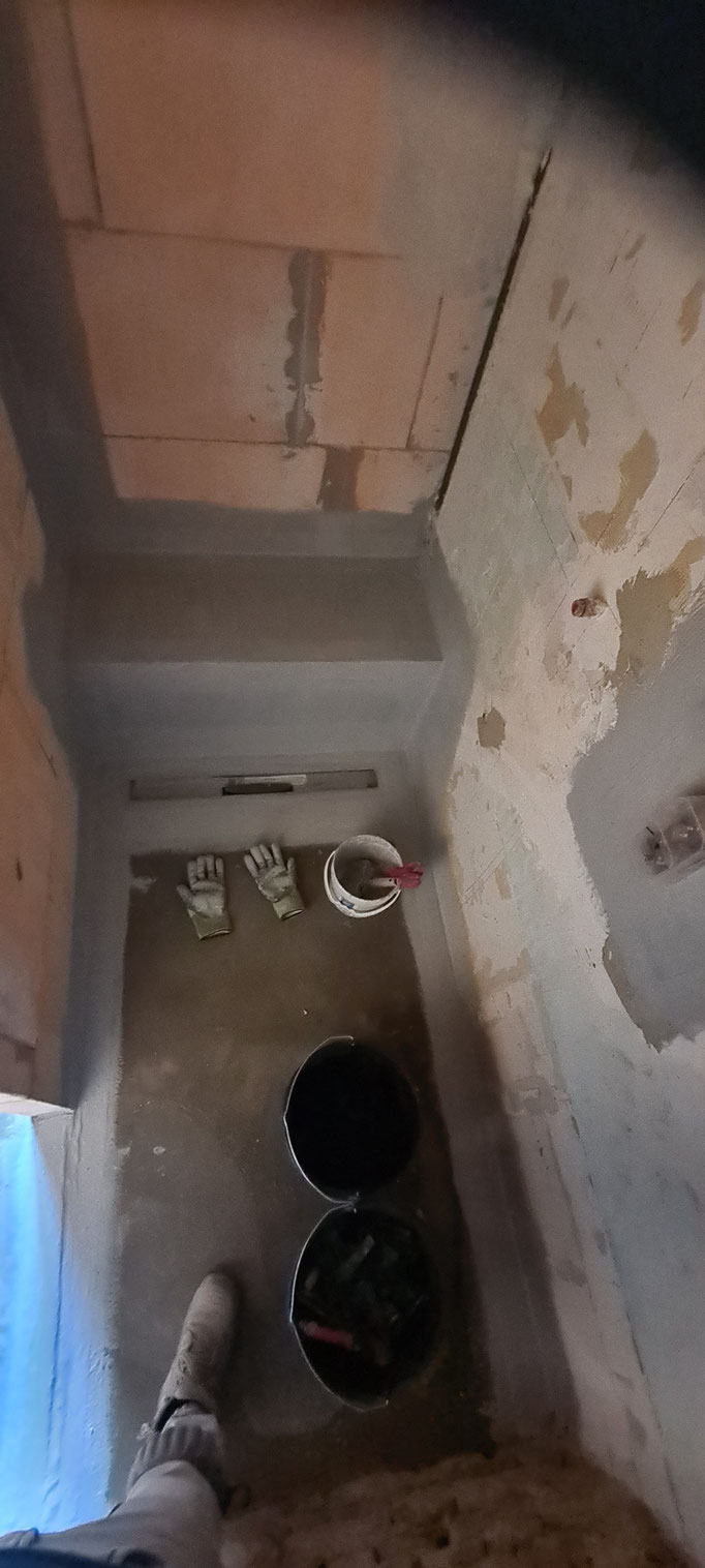BTK Tegelzetters Venlo - kimmen inloopdouche - badkamer te Simpelveld