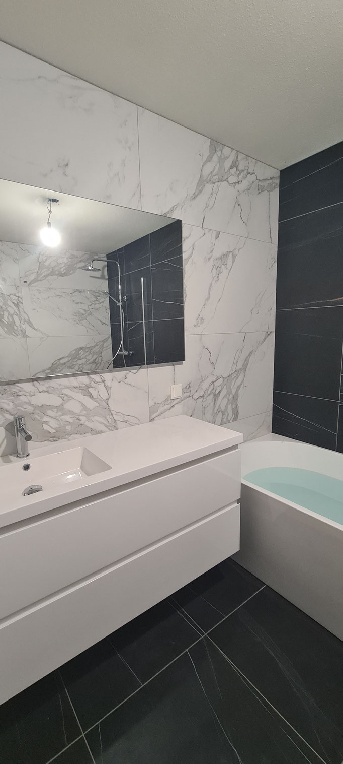 BTK Tegelzetters Venlo - renovatie badkamer te Herten