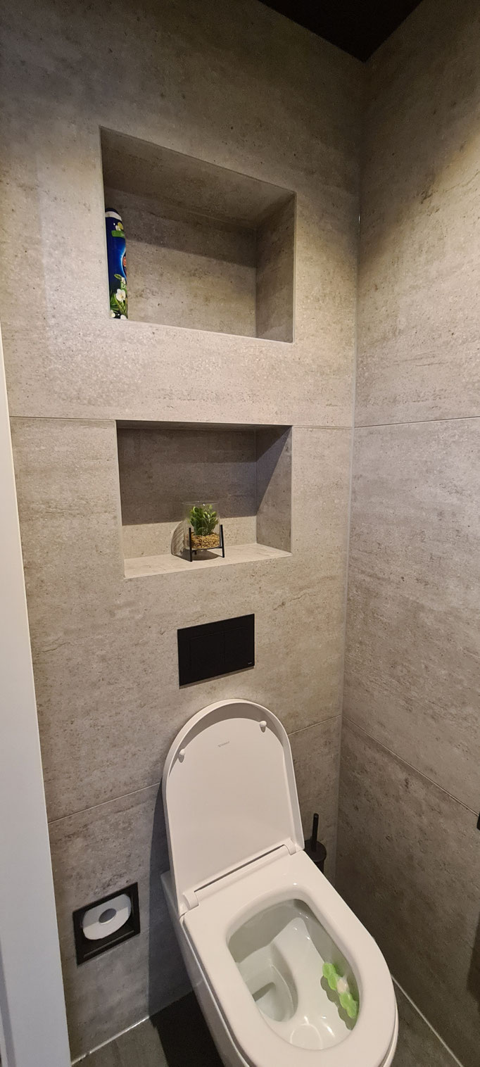 BTK Tegelzetters Venlo - toilet renovatie te Roermond