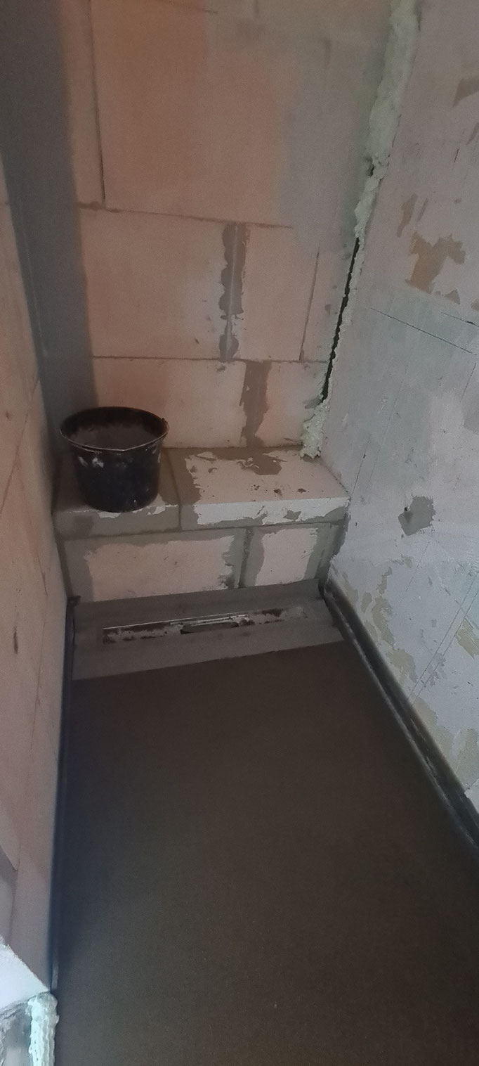 BTK Tegelzetters Venlo - kimmen inloopdouche - badkamer te Simpelveld