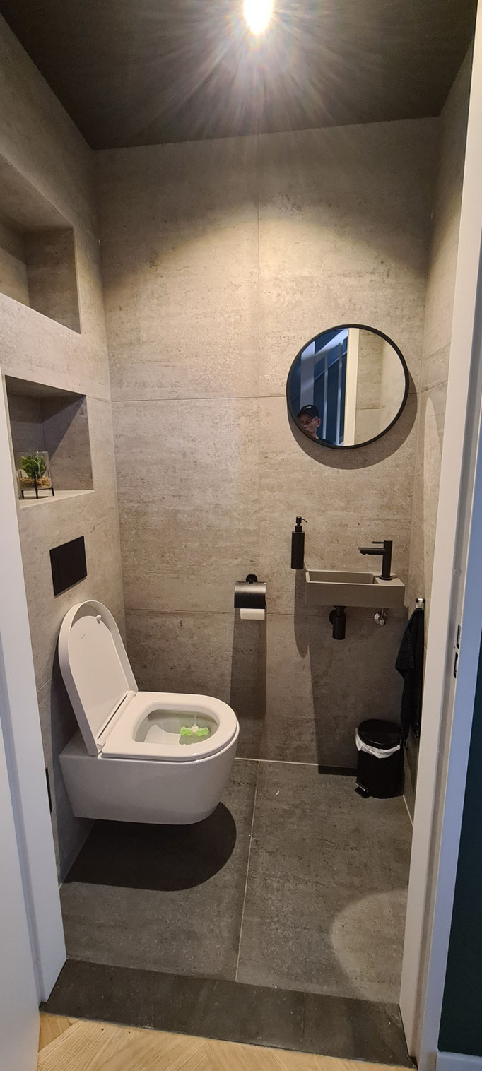 BTK Tegelzetters Venlo - toilet renovatie te Roermond