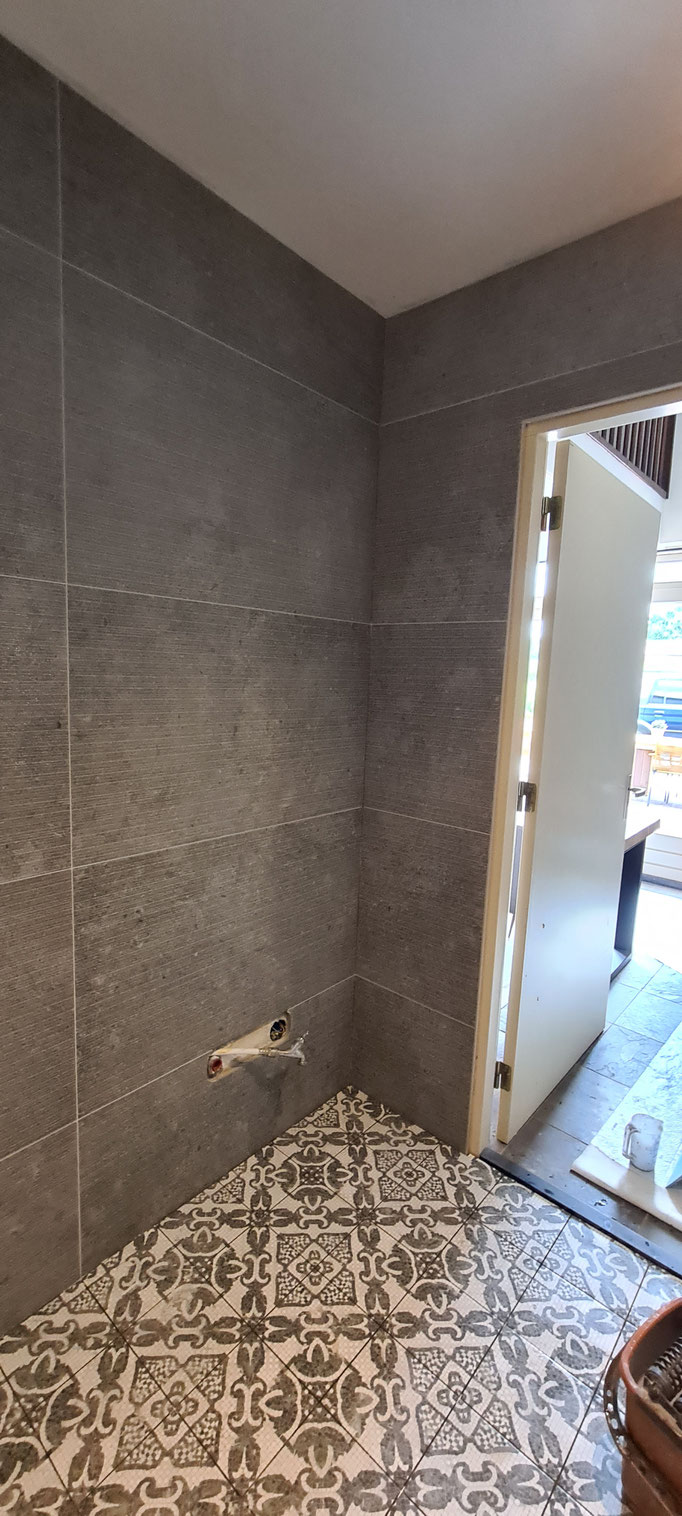 BTK Tegelzetters Venlo - nieuwe badkamer te Grubbenvorst