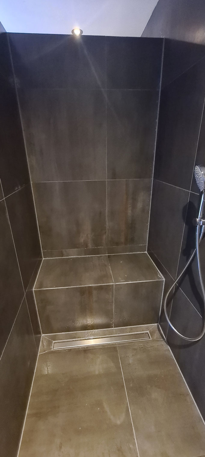 BTK Tegelzetters Venlo - eindresultaat nieuw te realiseren badkamer te Simpelveld