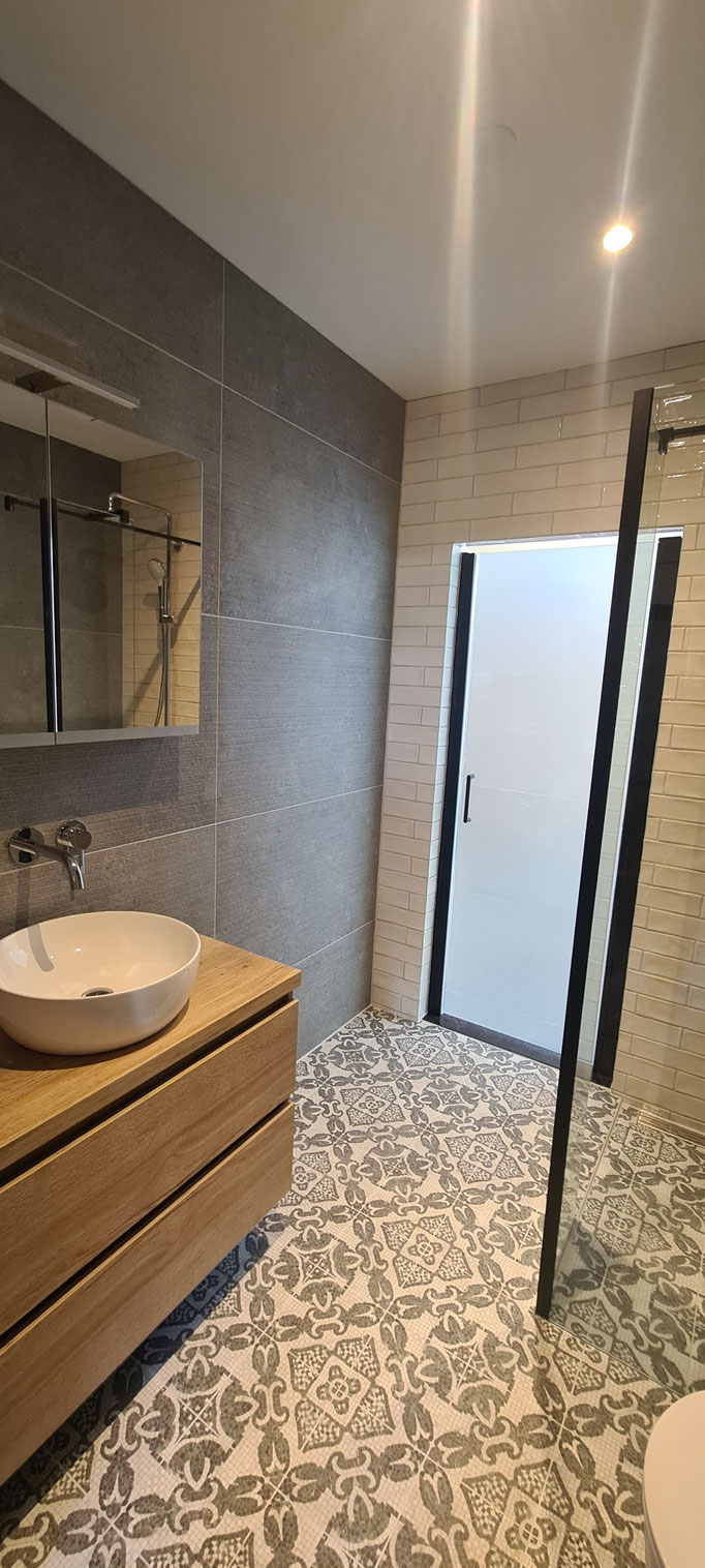 BTK Tegelzetters Venlo - nieuwe badkamer te Grubbenvorst