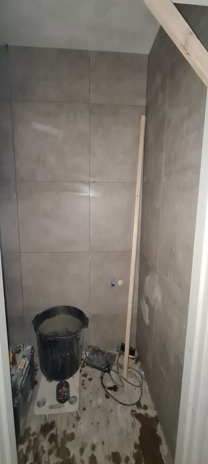 BTK Tegelzetters Venlo - realisatie nieuw toilet te Venlo