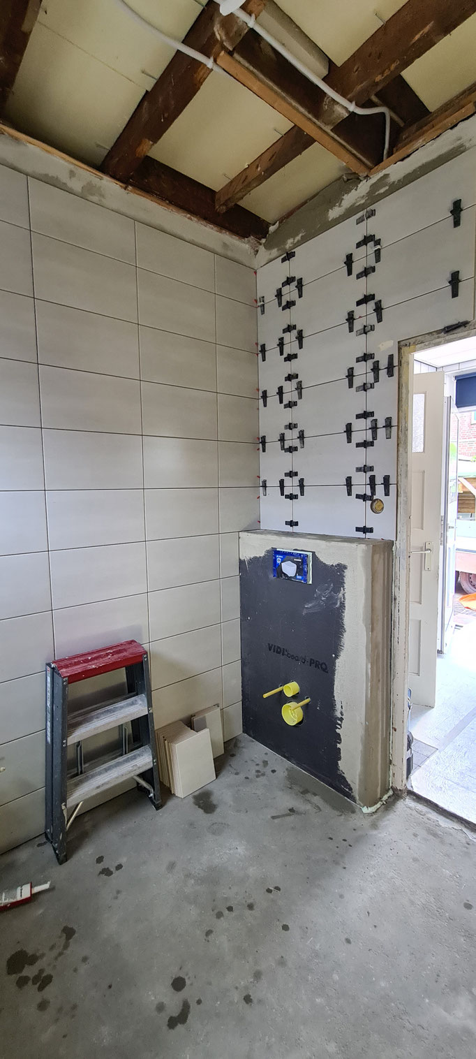 BTK Tegelzetters Venlo - renovatie badkamer te Reuver