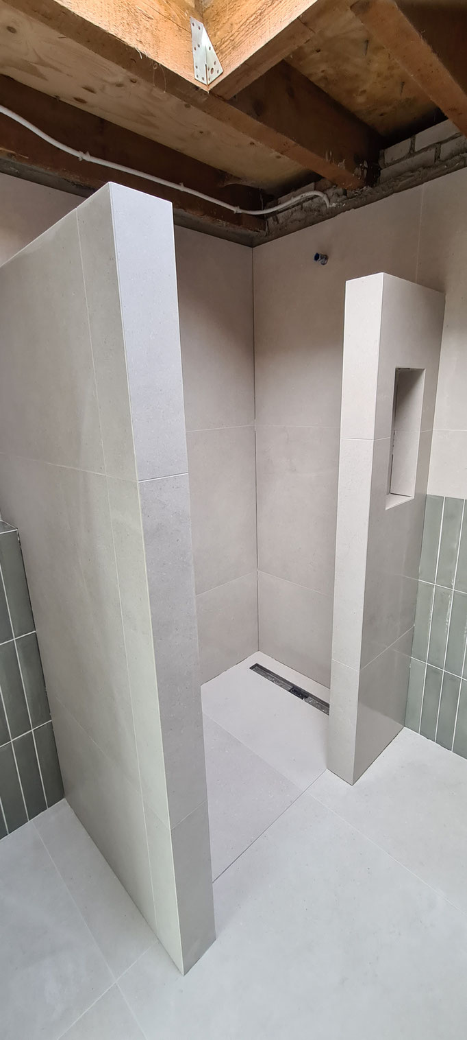 BTK Tegelzetters Venlo - nieuwe badkamer te Roermond