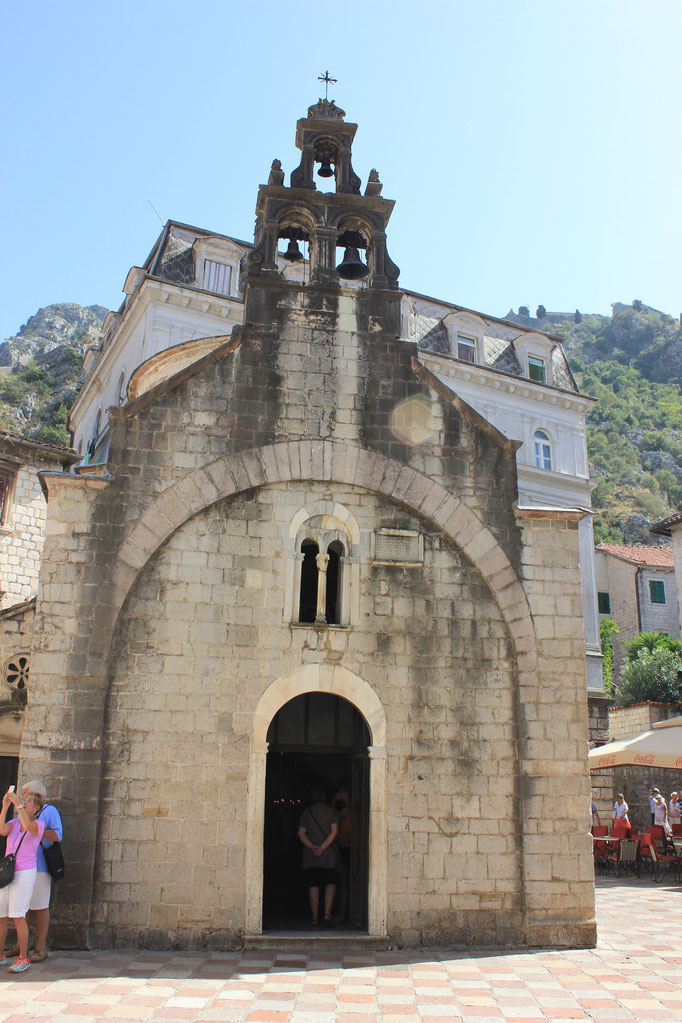 L'église Sveti Luka ouverte aux deux cultes orthodoxe et catholique