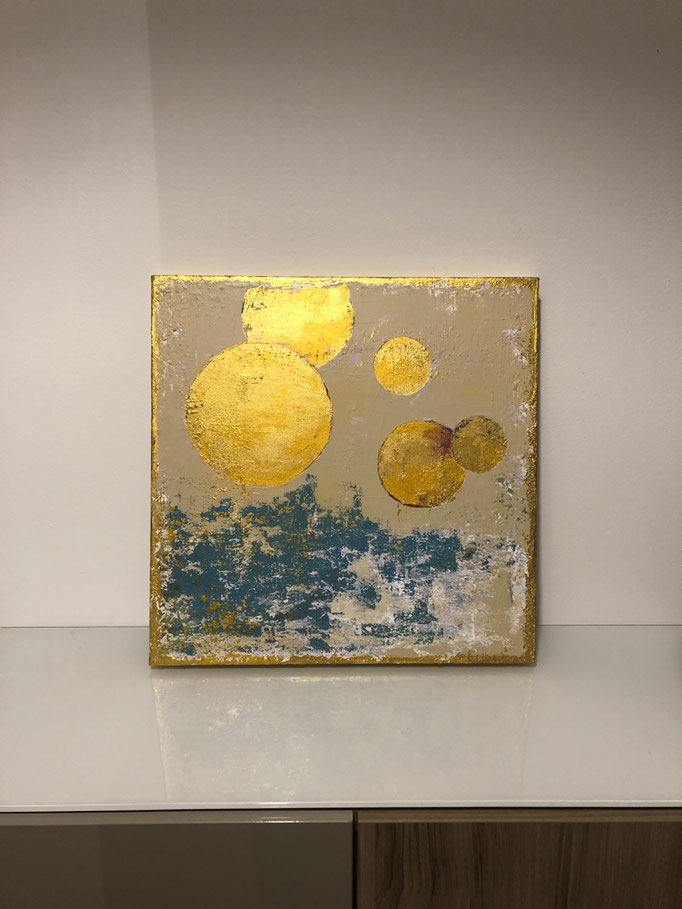 50x50x4,5 Acyl auf Leinwand