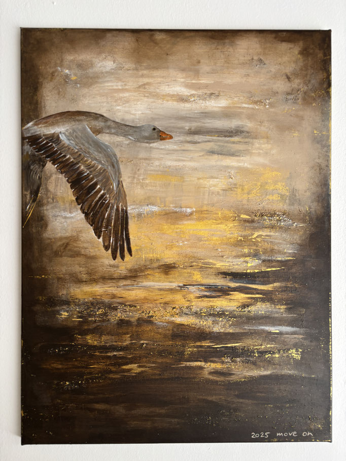 80x60x2 Acryl auf Leinwand