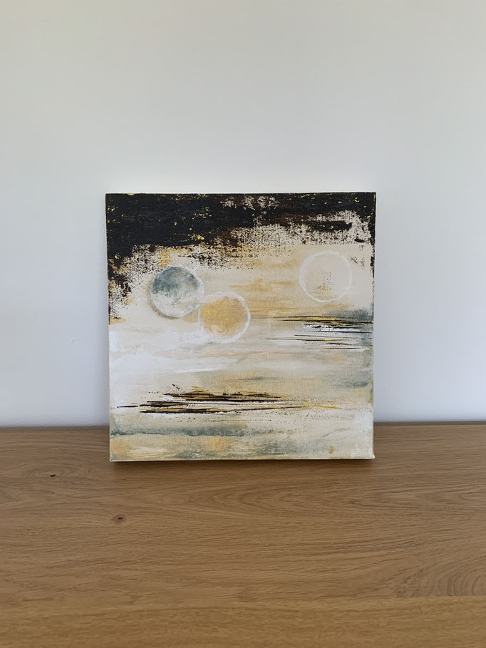 30x30x4,5 Acryl auf Leinwand
