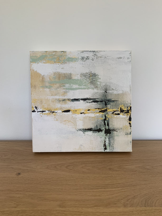 30x30x4,5 Acryl auf Leinwand