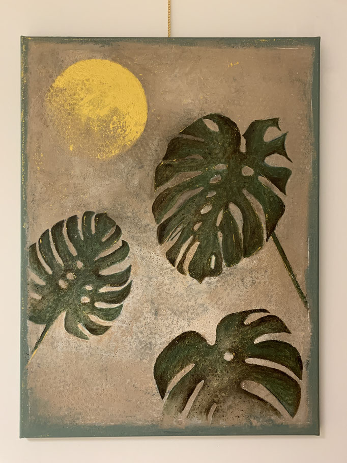 80x60x2 Acryl auf Leinwand