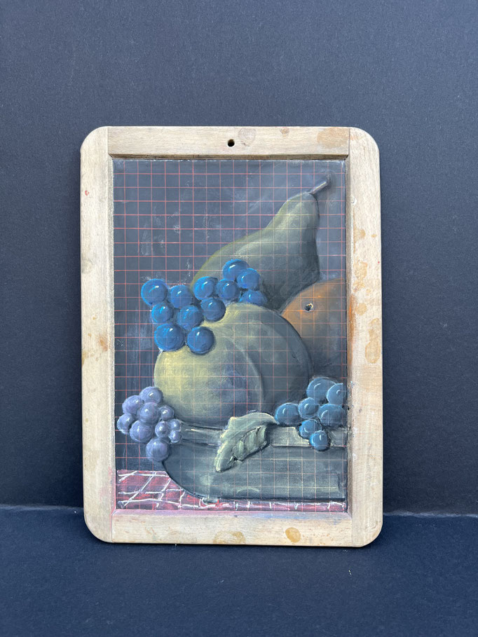 der früchte arbeit _ kreide auf tafel