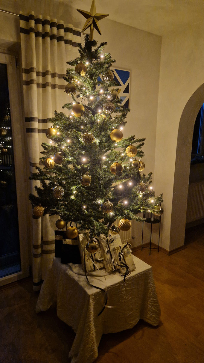 Jedes Jahr aufs neue im Wohnzimmer