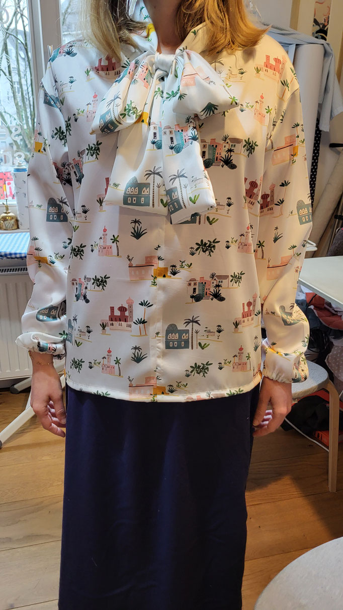 Bluse nähen