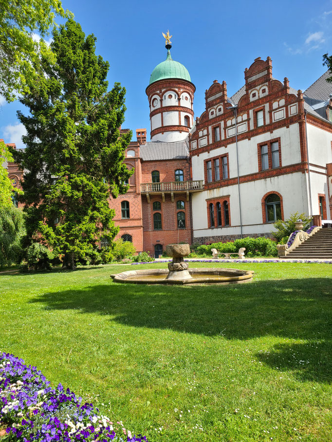 Bildungsexkursion Mecklenburg-Vorpommern 16.-18.05.25 / Schloß Willigrad / Fotografin: Bärbel Ottens