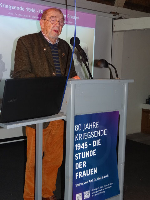 Vortrag Uwe Jenisch / Seekamp / 09.05.25 / Foto: Rolf Johanning