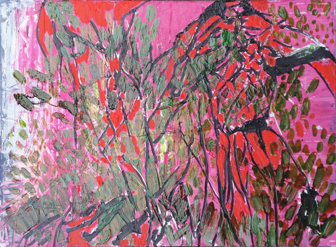 DSCHUNGLE 03/2016 50X70CM---SOLD