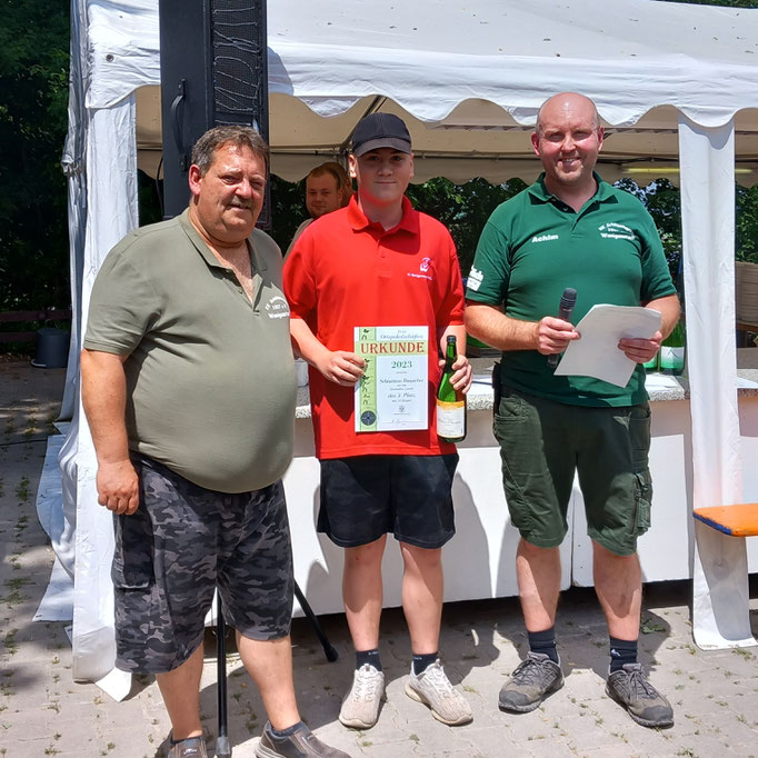 3. Platz - Gewehr liegend (Kleinkaliber) - Sebastian Rauscher