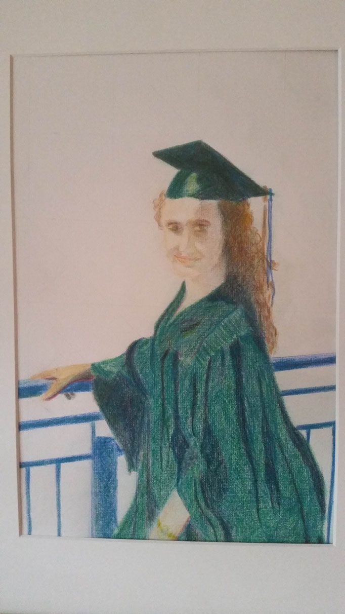 Bild 33, Stella S., A 4, Zeichnung coloriert