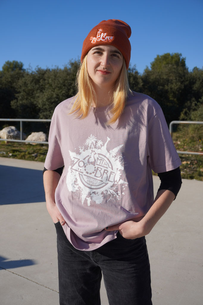 T-shirt Zoobrew - Lilas -