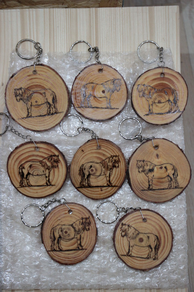 Schlüsselanhänger 6-7cm + Schlüsselringkette