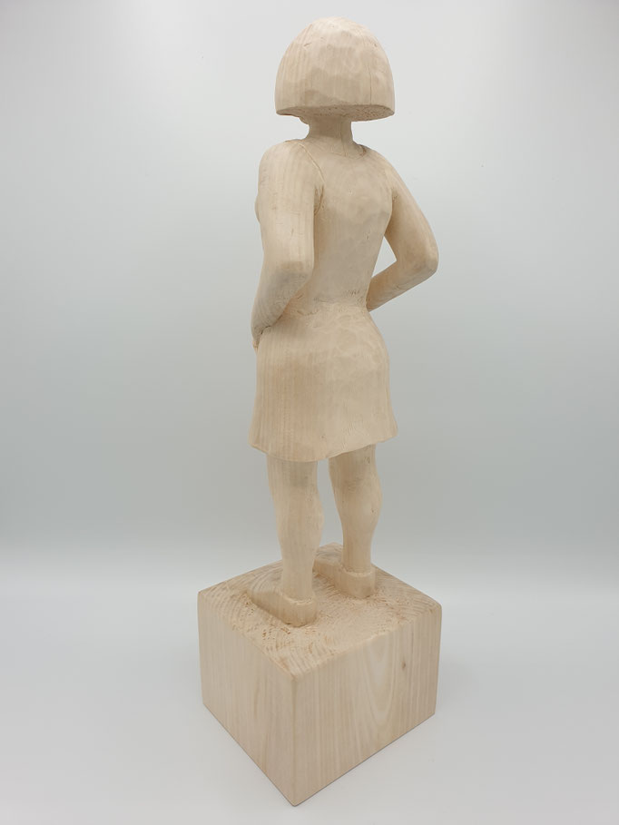 Dominique, Linde gewachst, 38 cm