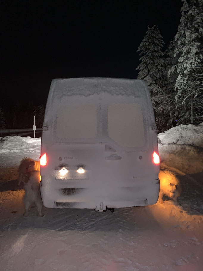 Pause vor Malå