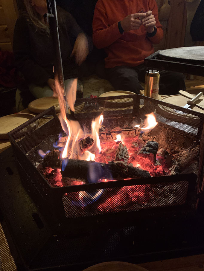 gemütlicher Abend in der Kota