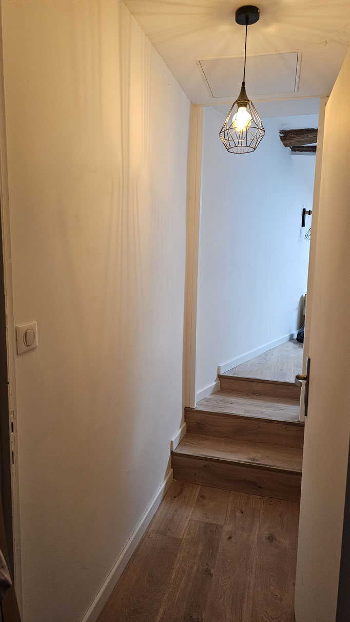 Avant/Après décoration : bureau avant aménagement chambre bébé