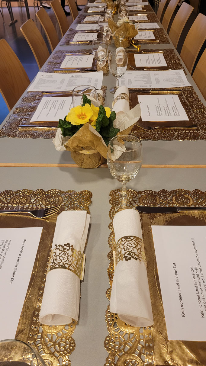 Es wurde goldig zum 125. Jubiläum