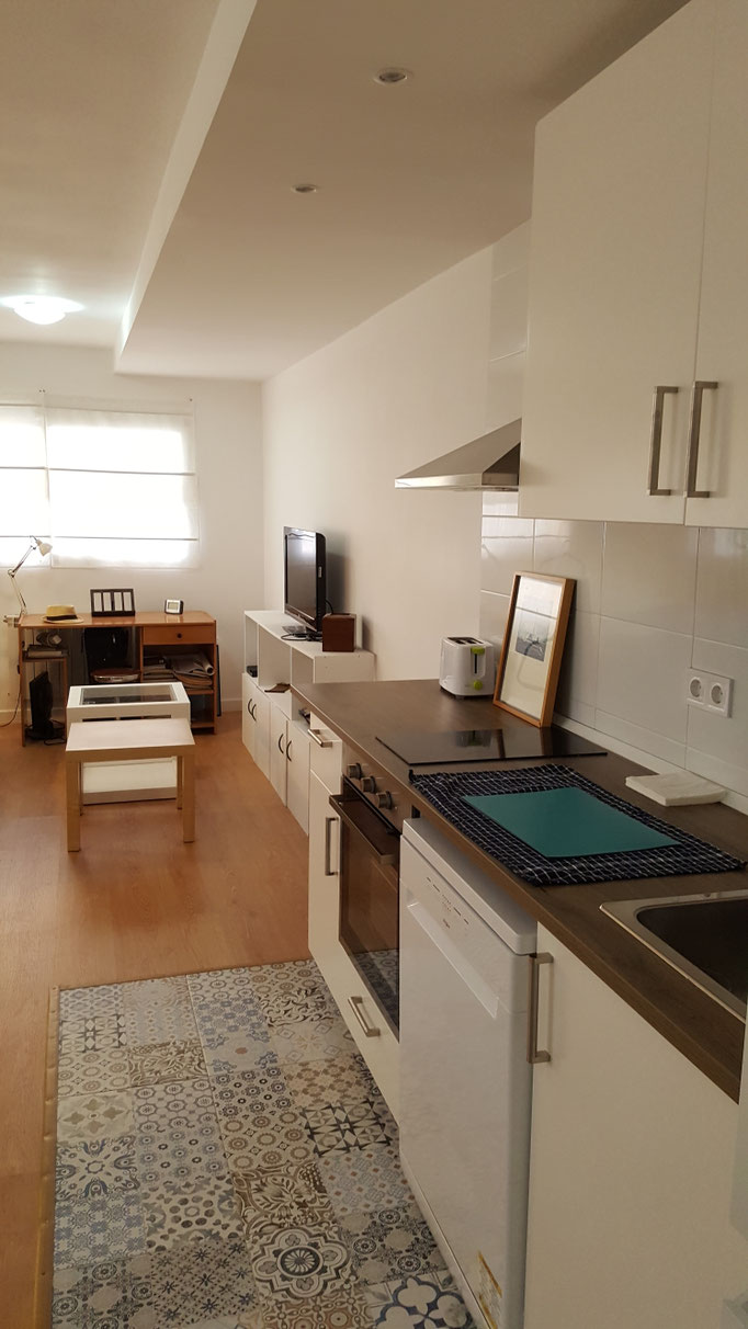 Proyecto de cambio de uso de local a vivienda, Rodrigo Pérez Muñoz, Arquitecto.