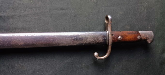baïonnette  mauser argentine  modelèle 1909 vue de la croisiére 