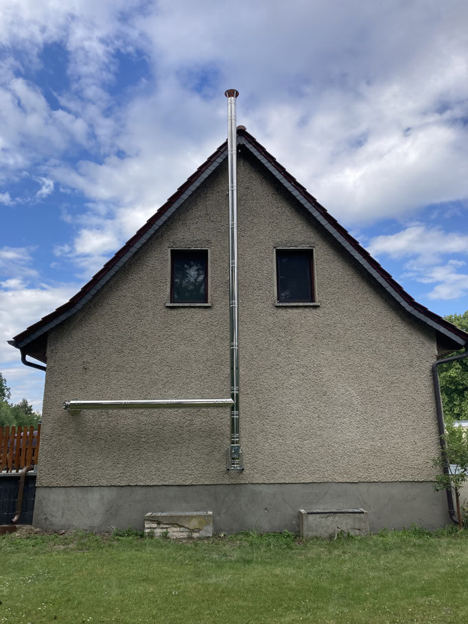 Außenschornstein neue Ableitbedingungen Liebenwalde