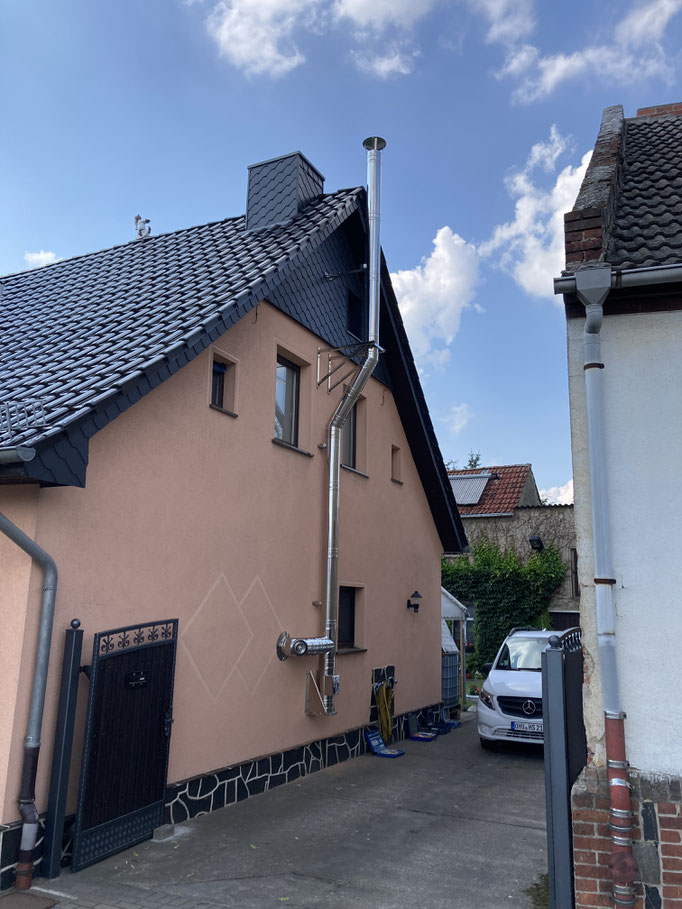 Schornstein mit Verzug Löwenberger Land