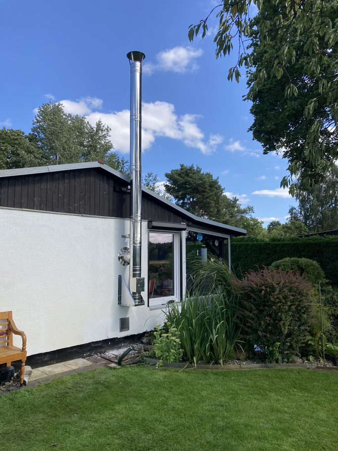 Edelstahlschornstein Bungalow Oranienburg