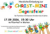 Herzliche Einladung zur MiniMesse am 17.09.2026, 15:30h