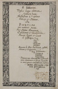 Wolder Hamburg Polyglot bible