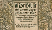 Low German Bibles facsimiles online