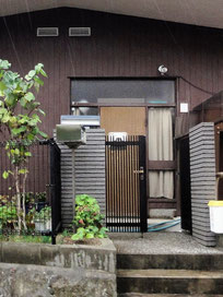 リフォーム前の玄関周辺