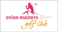 Logotype Évian masters golf club