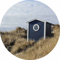 Glamping Unterkunft in den Dünen an der Nordsee 2025