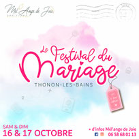 Festival du Mariage  à Thonon-les-Bains - 16 et 17 Octobre 2021
