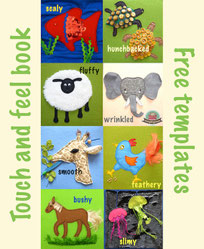 Touch and feel book Quiet book Freebook  sewing tutorial pattern
