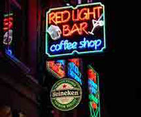 Coffee Shop Red Light Bar Amsterdam