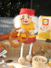 Geldgeschenk - kleine Bäckerin